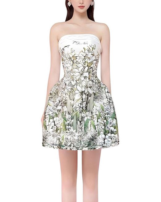 Silvia Rufino White Mini Dress