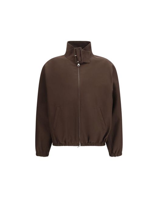 Courreges Brown Polyester Bomber