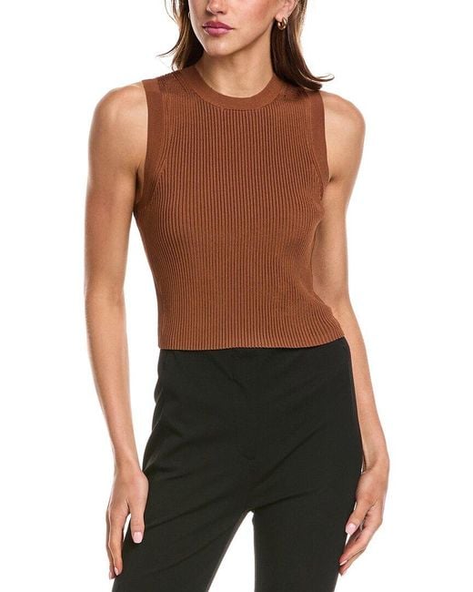 A.L.C. Black Kayla Top