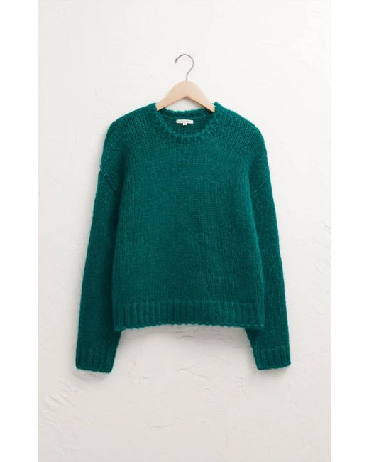 Z Supply Green Etoile Sweater
