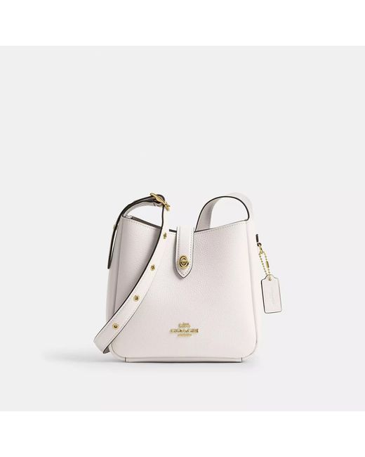 COACH Women's White Hadley Mini Crossbody Bag