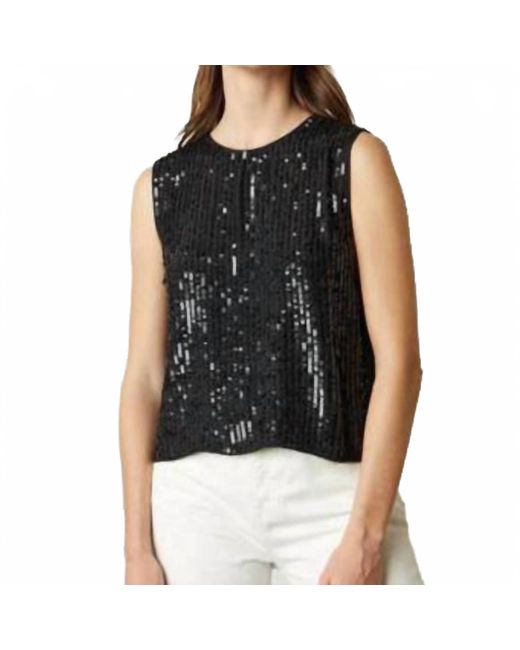 Velvet By Graham & Spencer Black Maison Tank Top