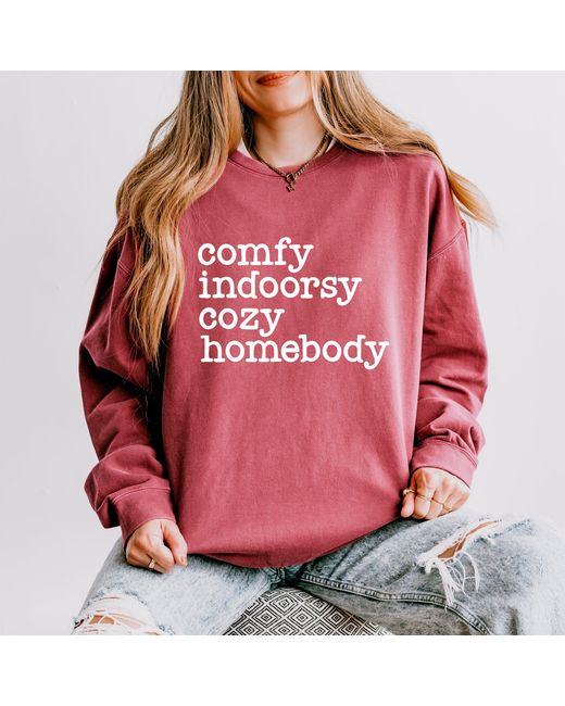 Simply Sage Market Pink Comfy Indoorsy Cozy Homebody