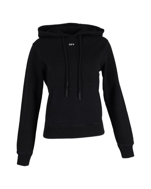 Off-White c/o Virgil Abloh Black Arrow Print Hoodie