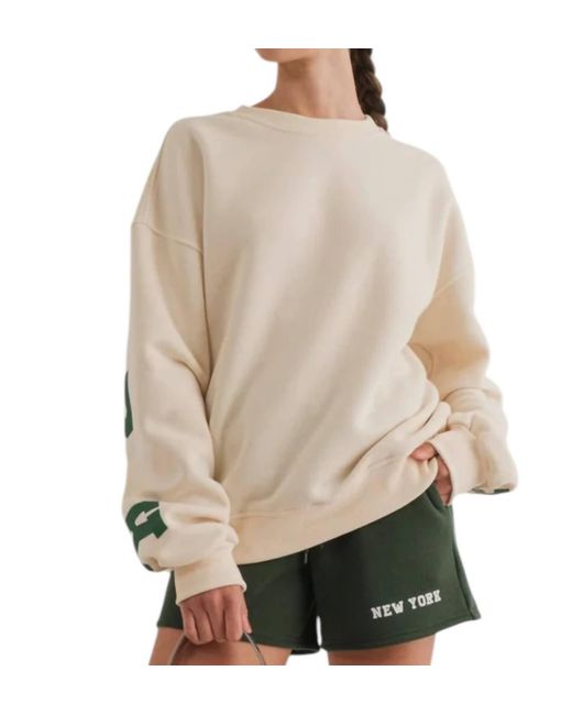 Pretty Garbage Natural New York Sweatshirt