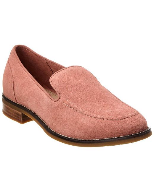 Sperry Top-Sider Pink Fairpoint Suede Loafer