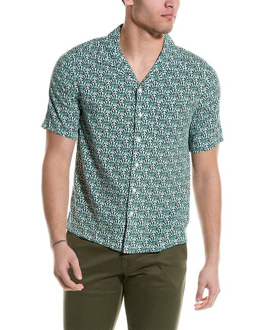 Onia Green Vacation Shirt for men