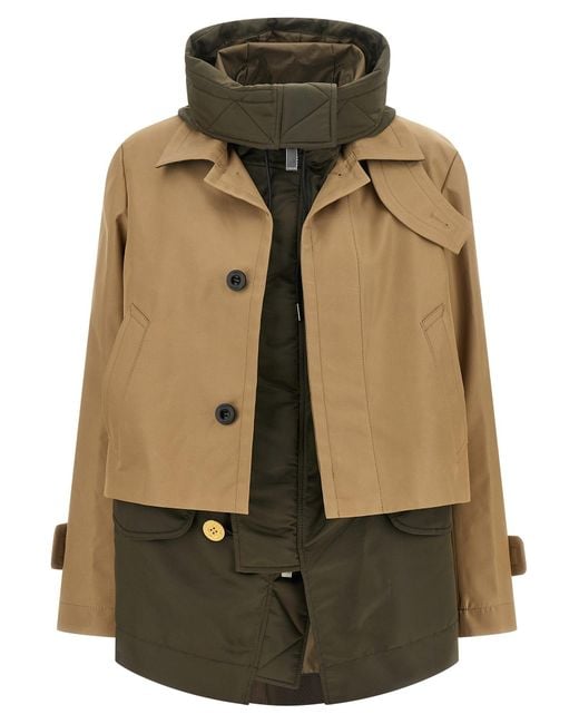 Sacai Multicolor Double Layer Jacket