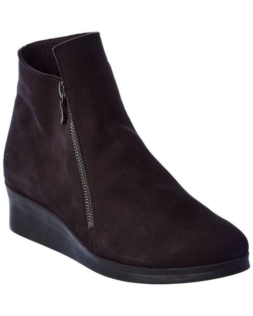Arche Black Abelem Suede Bootie