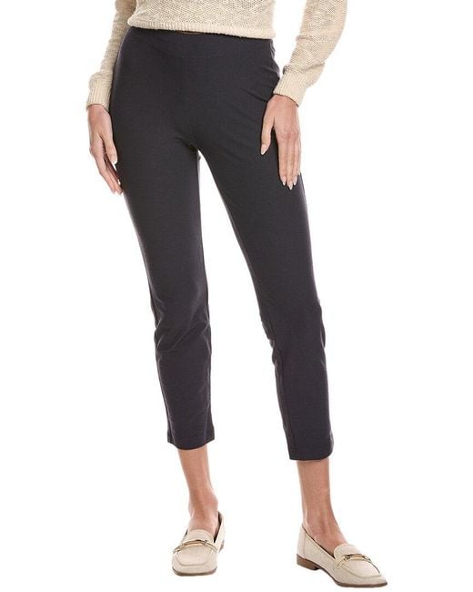 Eileen Fisher Blue Petite Slim Ankle Pant