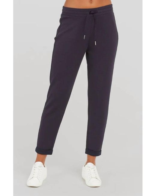 Spanx Blue Airessentials Tapered Pant In Classic Navy