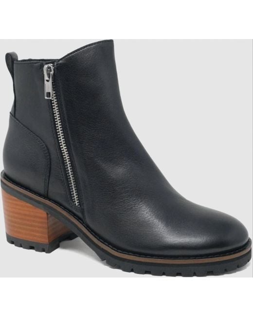 DJANGO & JULIETTE Black Birdi Ankle Boot