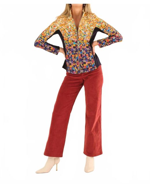 Dolcezza Red Pumpkin Jacket Style