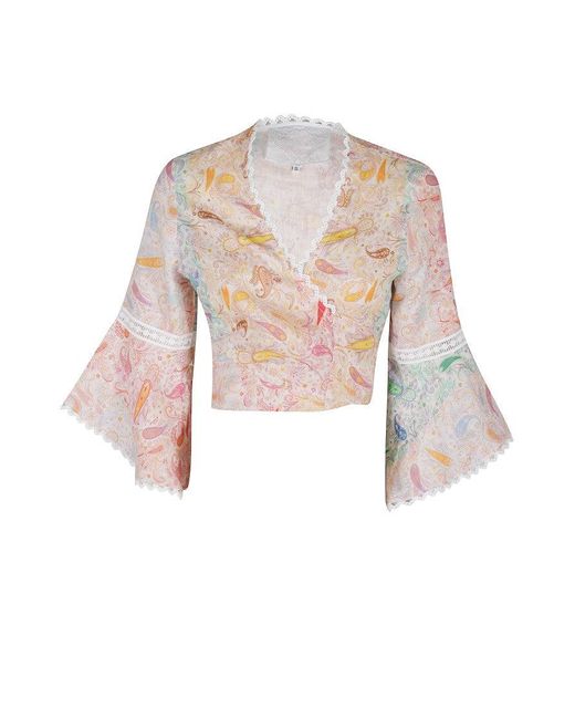 Temptation Positano White Fontalina Top