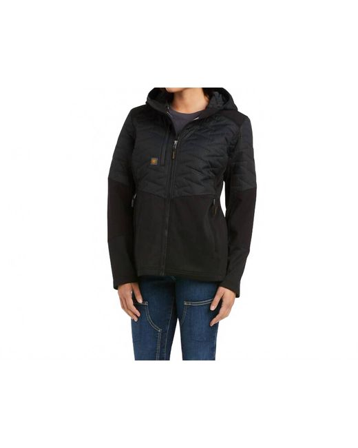 Ariat Black Rebar Cloud 9 Insulated Jacket