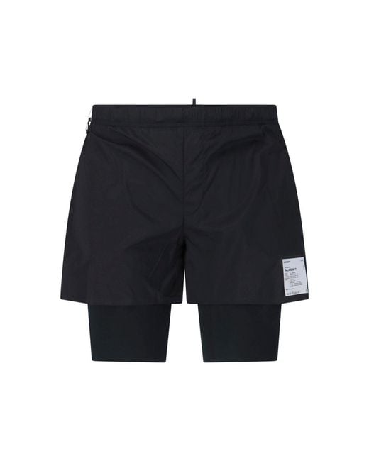Satisfy Blue Techsilk 8 Performance Shorts for men