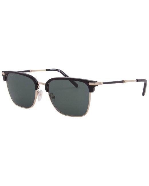 Ferragamo Black Sf227s 53mm Sunglasses for men