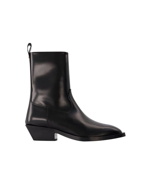 Aeyde Black Cowboy Boots