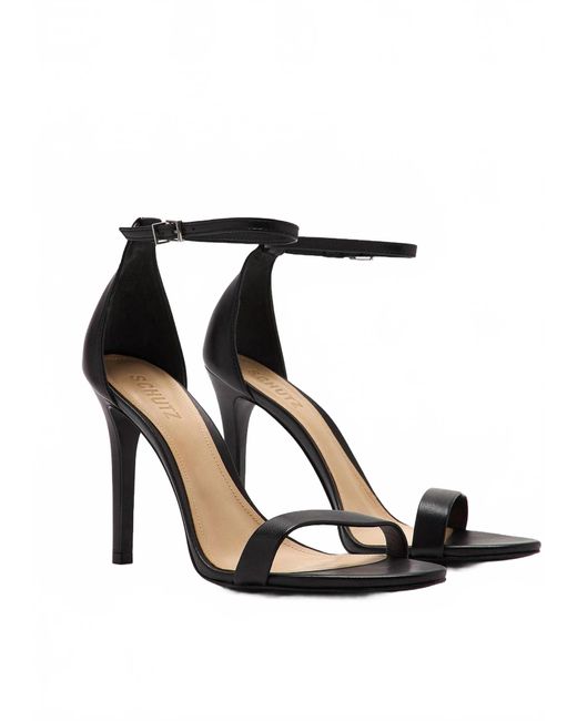 SCHUTZ SHOES Black Cadey-Lee High Heel Sandals