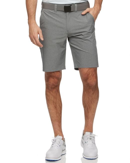 Flag & Anthem Gray Any-Wear Stretch Ripstop Hybrid Shorts for men