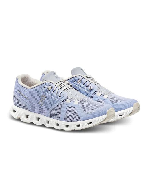 On Shoes Blue Cloud 5 59.98371 Nimbus Alloy Low Top Running Sneaker Shoes Nr5822