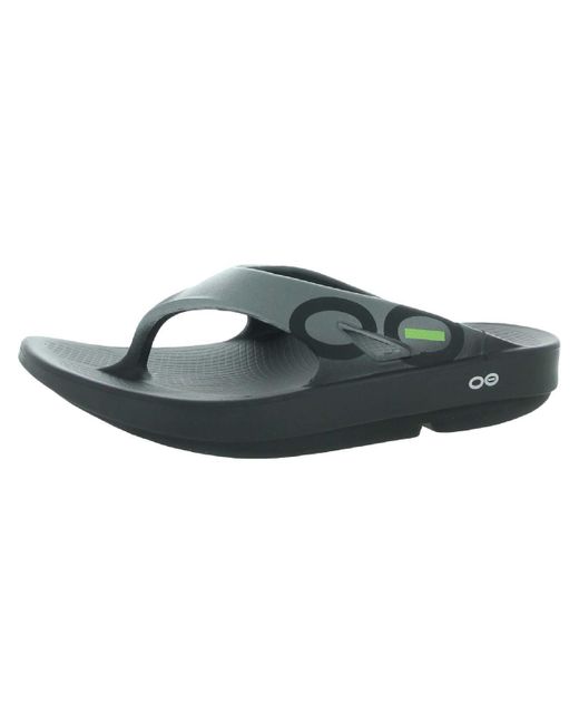 OOFOS Green Ooriginal Slip On Slides Flip-flops