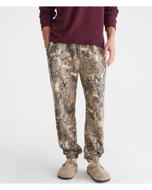 Aéropostale Multicolor Forest Camo Cloud Soft Jogger Sweatpants for men