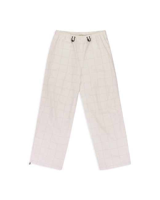 Aimé Leon Dore White Off- New Balance Windowpane Grid Pants for men
