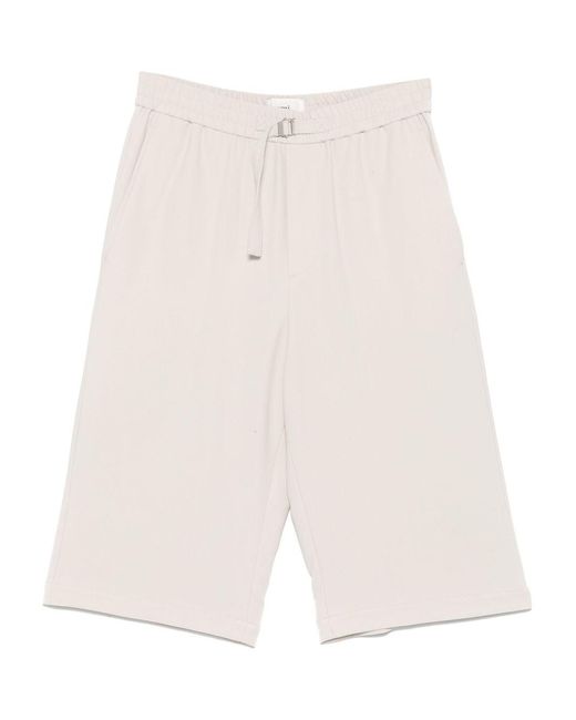 AMI White Light Shorts for men