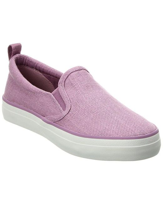Sperry Top-Sider Purple Crest Twin Gore Slip-on Sneaker