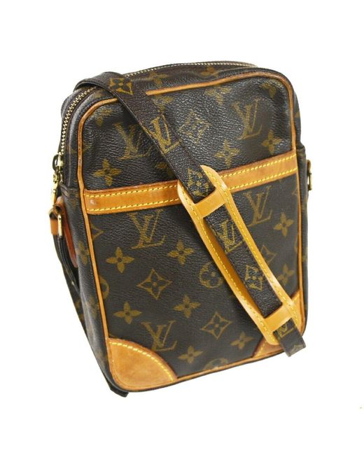 Louis Vuitton Metallic Danube Canvas Shoulder Bag (pre-owned)