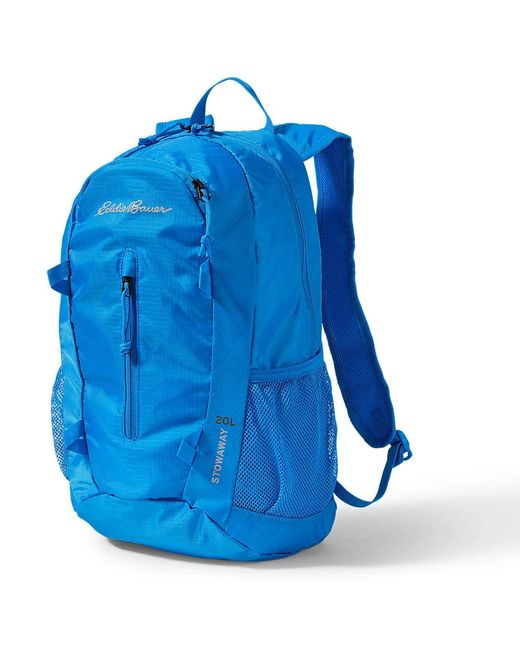 Eddie Bauer Stowaway Packable 20l Backpack in Blue | Lyst