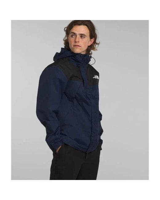 The North Face Blue Antora Nf0a7qey92a Jacket 3xl Navy Nylon Full Zip Clo353 for men