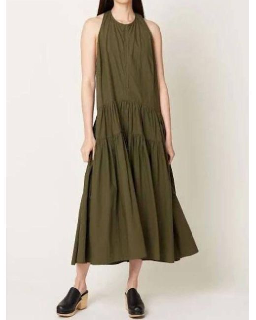Rachel Comey Green Misty Dress In Olive