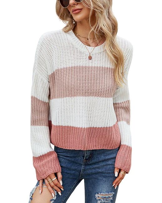 Caifeng White Sweater