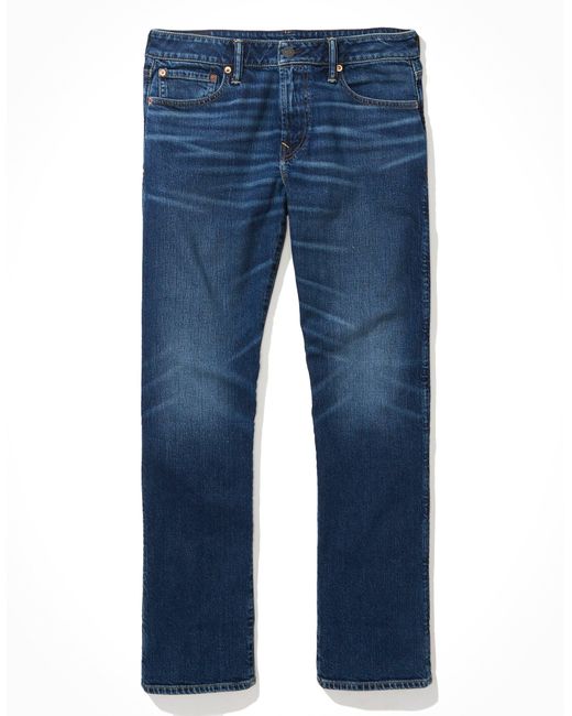 American Eagle Outfitters Ae Flex Original Bootcut Jean in Blue for Men Lyst