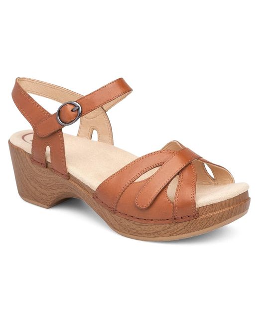 Dansko Brown Lightweight With Added Arch Support - Durable Pu Outsole For Long-lasting Wear And Comfort Camel Full Grain 11.5-12 M