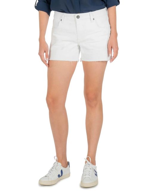 Kut From The Kloth Blue Jane High Rise Shorts