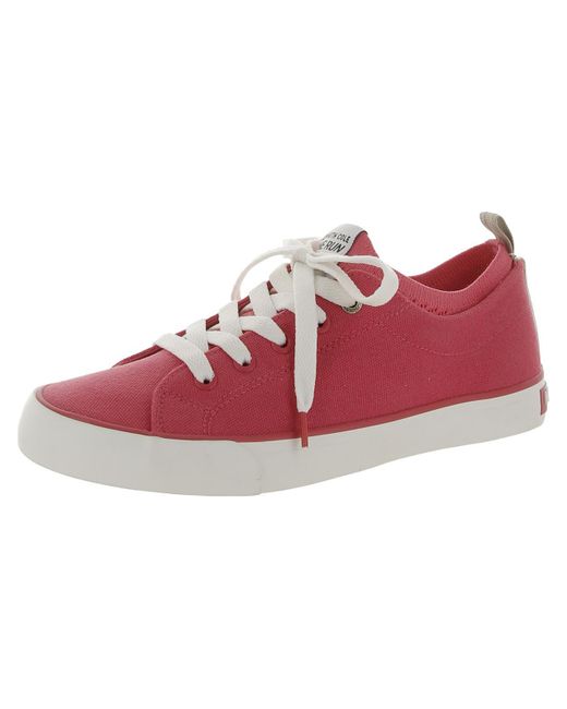 Kenneth Cole Red The Run Lace Up Fashion Casual And Fashion Sneakers for men