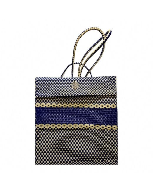 Lolas Bag Blue Native Backpack