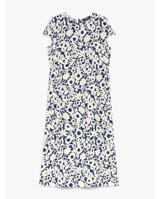 Max Mara White Long Dress