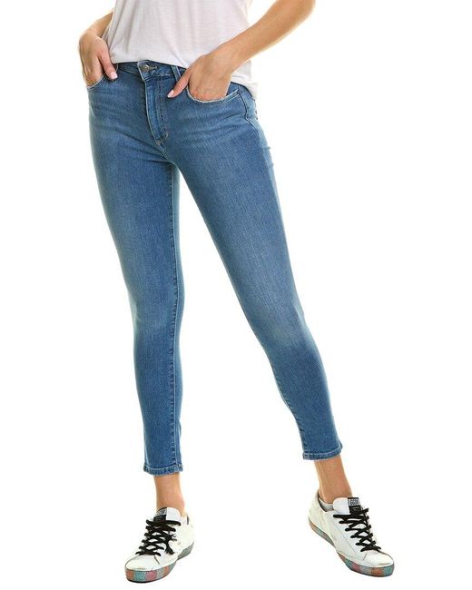 High-rise Curvy Rennes Skinny Crop Jea 
