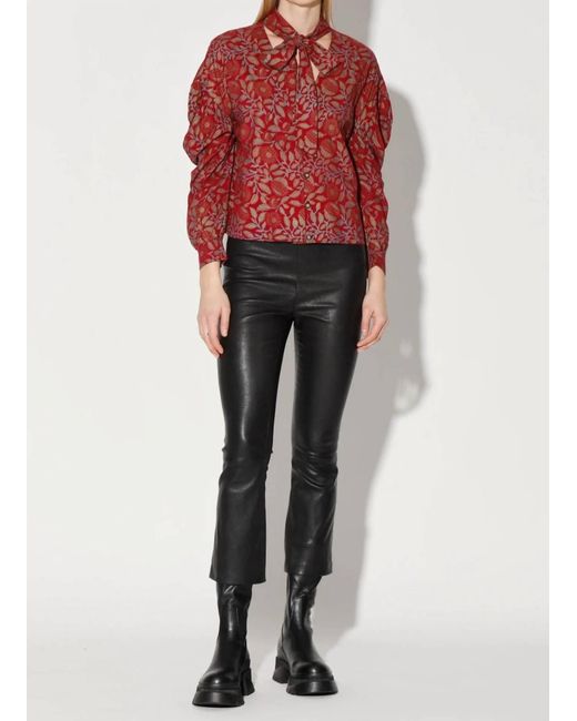 Walter Baker Red Lori Pants