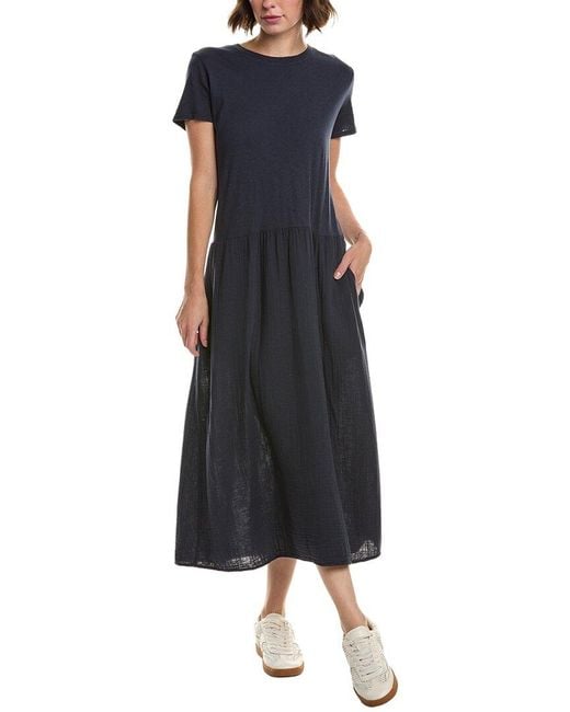 Velvet By Graham & Spencer Black Itza Midi Dress