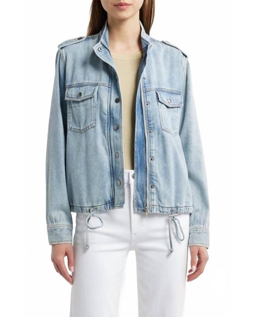 Rails Blue Collins Denim Utility Jacket