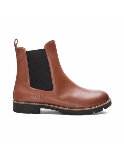 Aetrex Brown Hannah Arch Support Boot