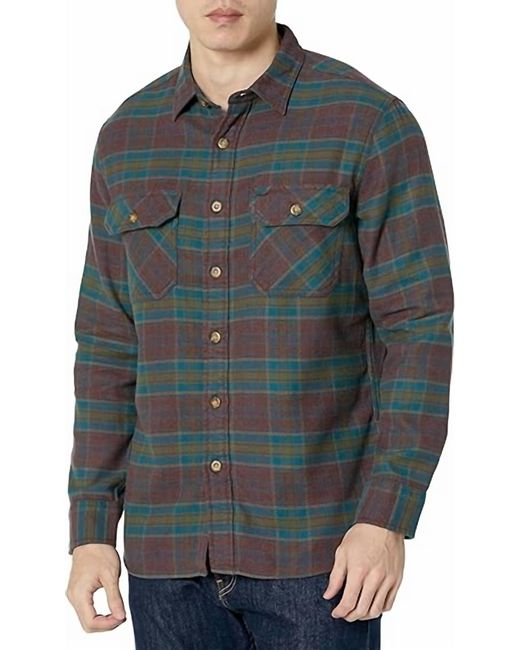 Pendleton Black Burnside Flannel Shirt for men