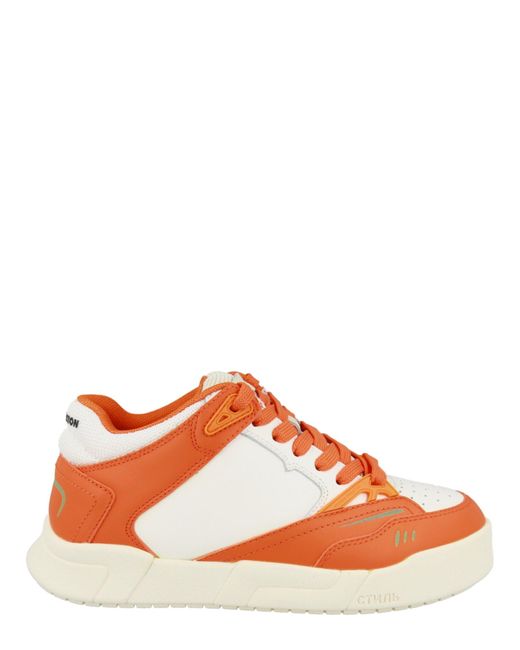 Heron Preston Orange Low Key Sneakers