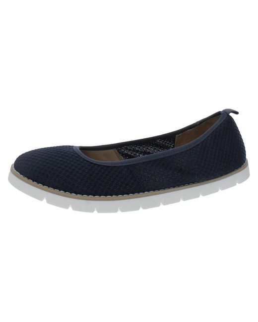 LifeStride Blue Ursa Knit Comfort Loafers