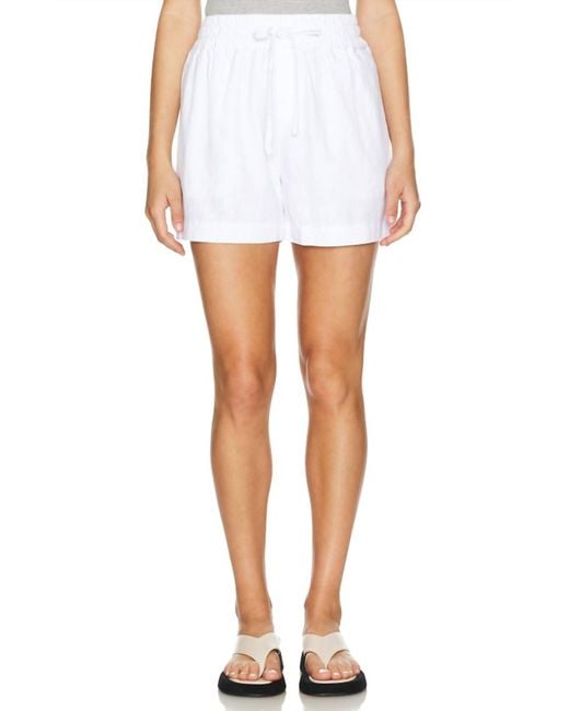 Sanctuary White Breezy Pull On Short